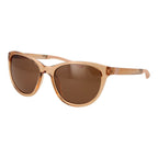 Beige Plastic Sunglasses