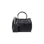 Black Polyester Handbag