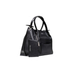 Black Polyester Handbag
