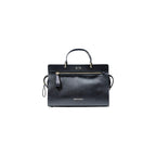 Black Polyester Handbag