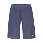 Blue Cotton Men's Pants