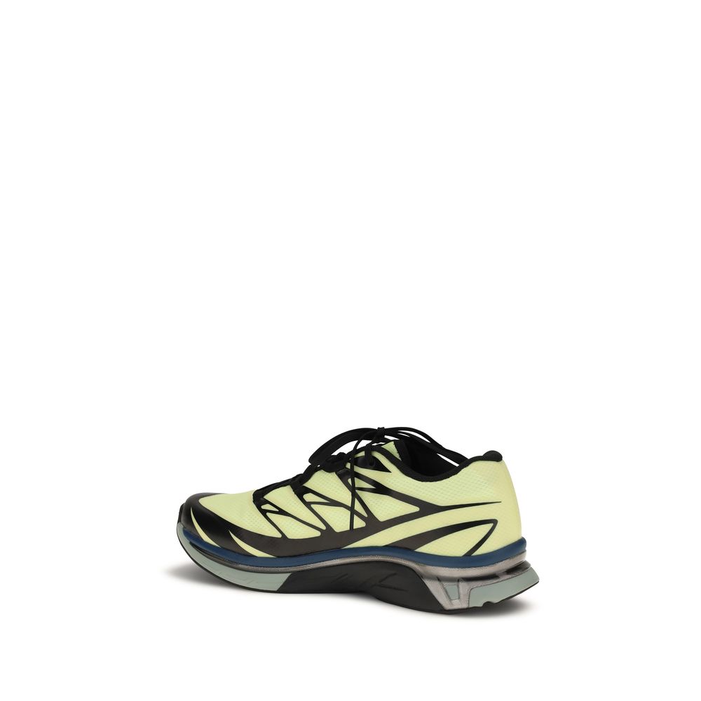 Bicolor Polyamide Athletic Sneakers