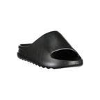 Black Polyurethane Women's Slipper
