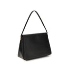 Black Calf Leather Bos Taurus Shoulder Bag
