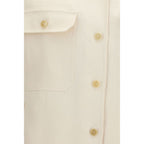 Beige Linen Shirt
