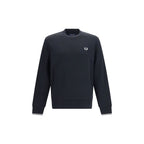 Black Cotton Sweatshirt