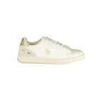 Beige Polyurethane Women's Sneaker
