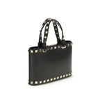 Black Calf Leather Bos Taurus Handbag