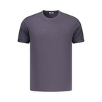 Blue Cotton Men's T-Shirt