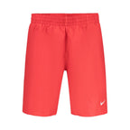 Rosso Polyester Mens Boxer