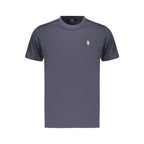 Blue Cotton Men's T-Shirt
