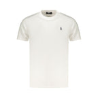 White Cotton Men's T-Shirt