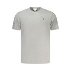 Gray Cotton Men's T-Shirt