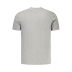 Gray Cotton Men's T-Shirt
