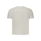 White Cotton Men's T-Shirt