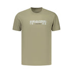 Green Cotton Men's T-Shirt