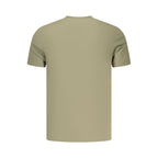Green Cotton Men's T-Shirt