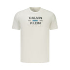 White Cotton Men's T-Shirt