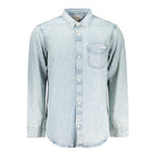 Azzurro Cotton Mens Shirt