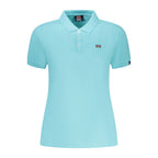 Azzurro Cotton Womens Polo