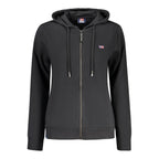 Black Cotton Women's Sweatshirt
