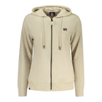 Beige Cotton Women's Sweatshirt