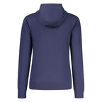 Blue Cotton Women's Sweatshirt