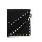 Black Calf Leather Bos Taurus Clutch Bag
