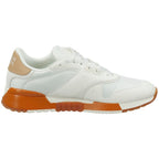 White Leather Athletic Sneakers
