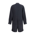 Black Viscose Jumpsuit