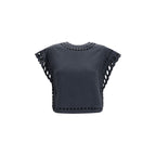 Black Cotton T-Shirt