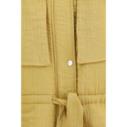 Bicolor Modal Full-Length Jacket