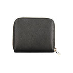 Nero Poliuretano Women Wallet
