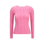 Multicolor Polyamide Long Sleeve T-Shirt