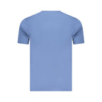 Blue Cotton Men's T-Shirt