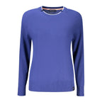 Blue Viscose Women's Sweater