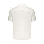 White Linen Men's Shirt
