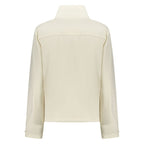 White Nylon Women's Jacket