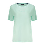 Green Cotton Women's T-Shirt