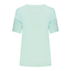 Green Cotton Women's T-Shirt