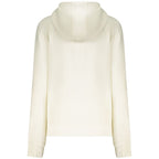 White Cotton Womens Sweatshirt