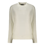 White Cotton Women's Sweatshirt