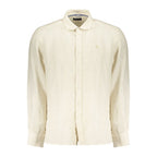Beige Linen Men's Shirt
