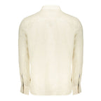 Beige Linen Men's Shirt