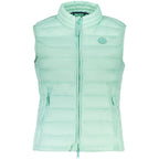 Green Polyester Women's Vest