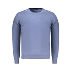Blue Cotton Men's Sweater