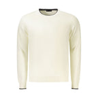 White Cotton Men Jumper
