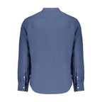 Blue Linen Mens Shirt