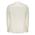 White Linen Men's Shirt