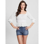 White Ramie Tank Tops